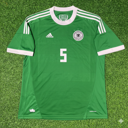 Mats Hummels Germany EURO 2012 Green Retro Football Jersey