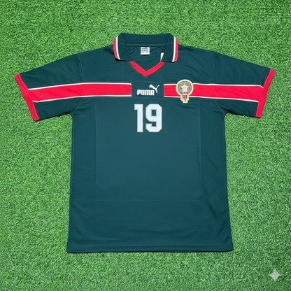 Youssef En Nesyri Morocco Home Retro Football Jersey