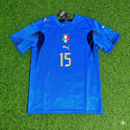 Vincenzo Laquinta 15 - Italy 2006 World Cup Final Retro Jersey Maillot Trikot Maglia Soccer Shirt