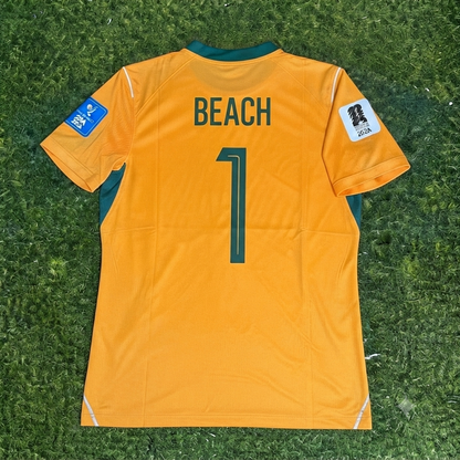 Patrick Beach Australia 2026 World Cup Away Football Jersey