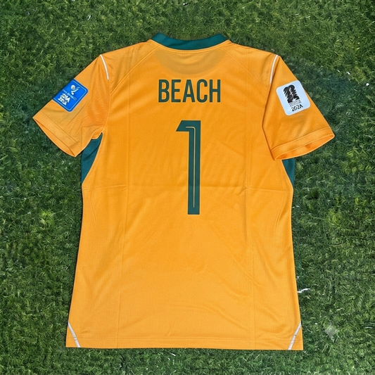 Patrick Beach Australia 2026 World Cup Away Football Jersey