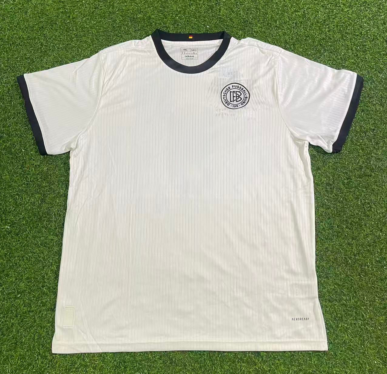Germany 125 Year Special White Football Jersey