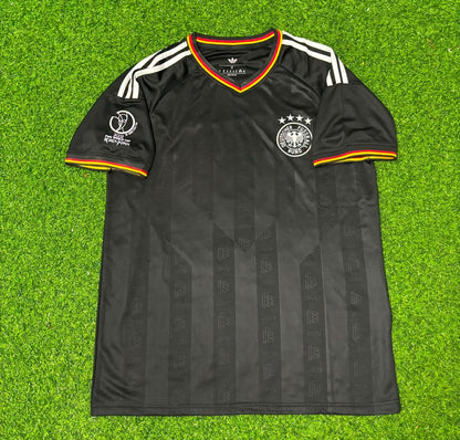 Germany 2002 World Cup Black Special Retro Football Jersey