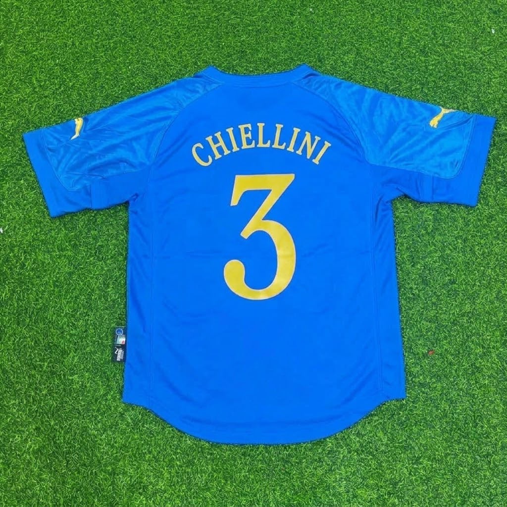 Giorgio Chiellini Italy Home Commemorative Jersey Trikot Maillot