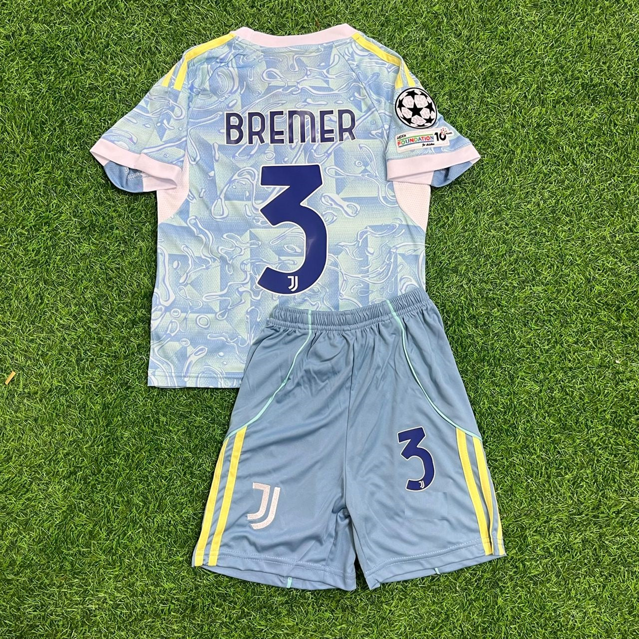 Gleison Bremer Juventus Nouvelle Saison 2026 Maillot Enfant Trikot Maillot Maillot de Football