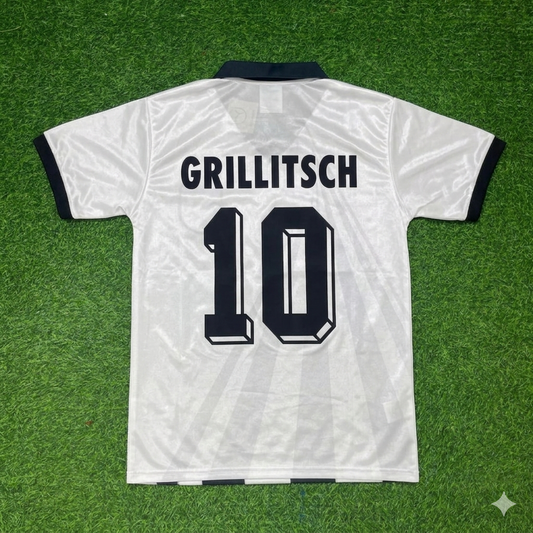 Florian Grillitsch Austria White Retro Football Jersey