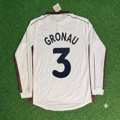 Jürgen Gronau FC St. Pauli Long Sleeve Special Home Retro Football Jersey