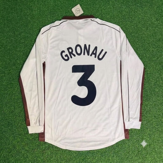 Jürgen Gronau FC St. Pauli Long Sleeve Special Home Retro Football Jersey