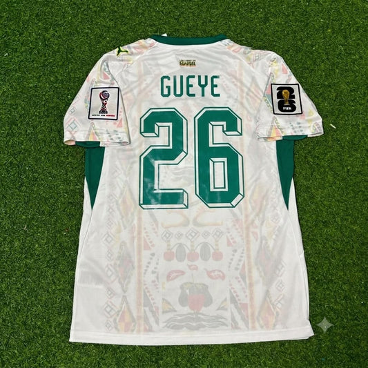 Pape Gueye Senegal World Cup 2026 Home Jersey Trikot Maillot