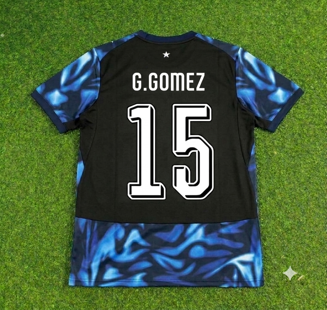 Gustavo Gomez Paraguay World Cup 2026 Black Football Jersey Shirt Trikot Maillot