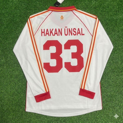 Hakan Unsal Galatasaray UEFA 2000 Final Retro Football Jersey Kit