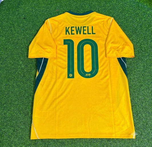 Harry Kewell Australia Retro Football Jersey Trikot Maillot