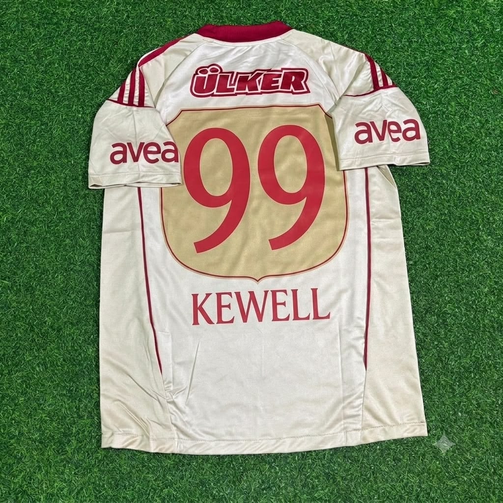 Harry Kewell Galatasaray 2010-2011 Retro Football Jersey