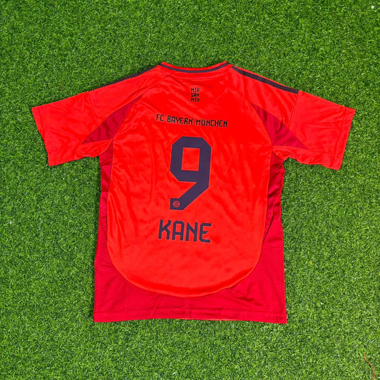 Harry Kane Bayern Munich 2026 Red Kids Football Jersey