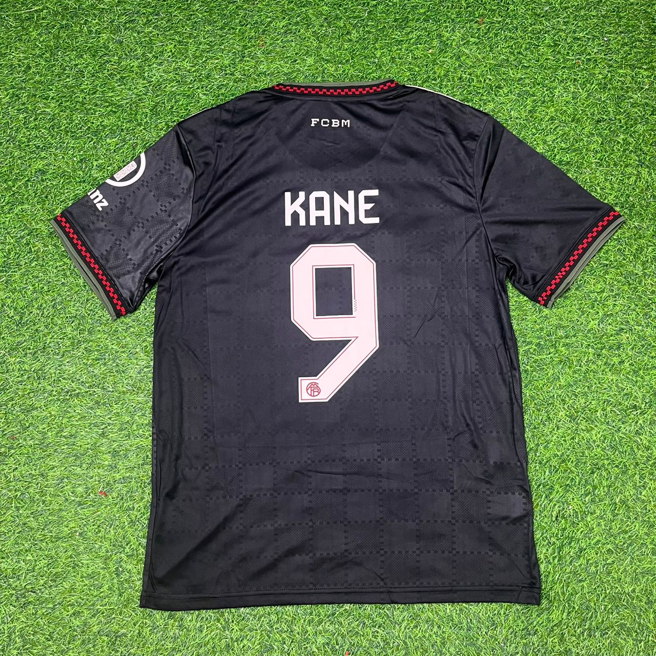 Harry Kane Bayern Munich New Season Black Football Jersey Kit