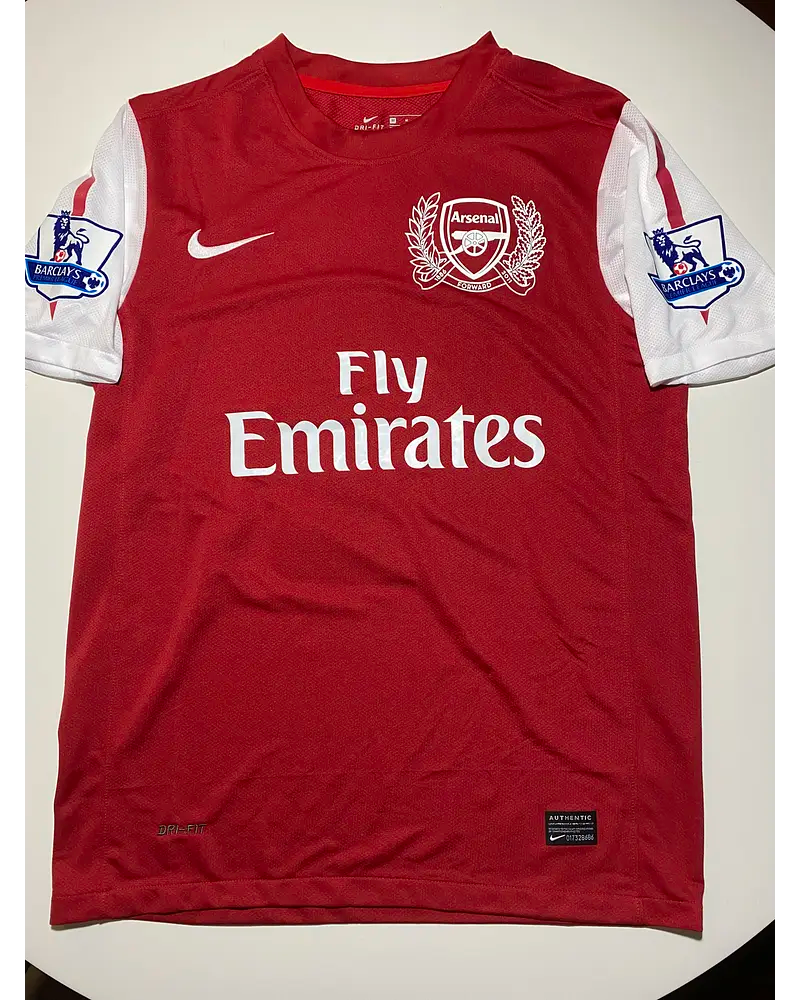 Thierry Henry Arsenal 2010-2011 Retro Kit Jersey Trikot Maglia