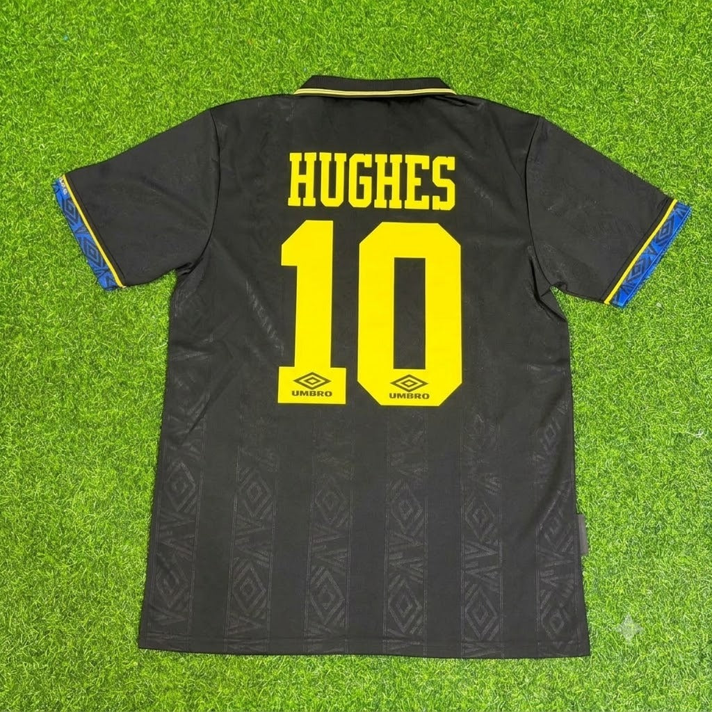 Mark Hughes Manchester United 1992 1993 Retro Retro Football Jersey