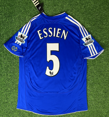 Michael Essien – Chelsea 2006–2008 Season Retro Kit Jersey – | Trikot | Maillot Soccer Shirt