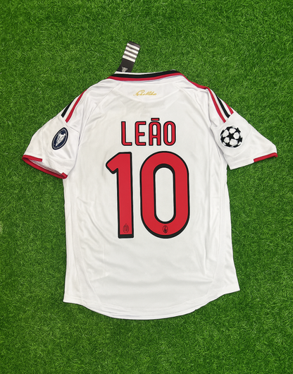 Rafael Leao Milan 2009 2010 Season White Retro Jersey Trikot Maillot