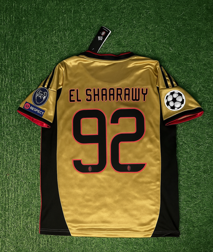 Stephen El Shaarawy - AC Milan 2013/2014 Red Black Retro Jersey Trikot Shirt