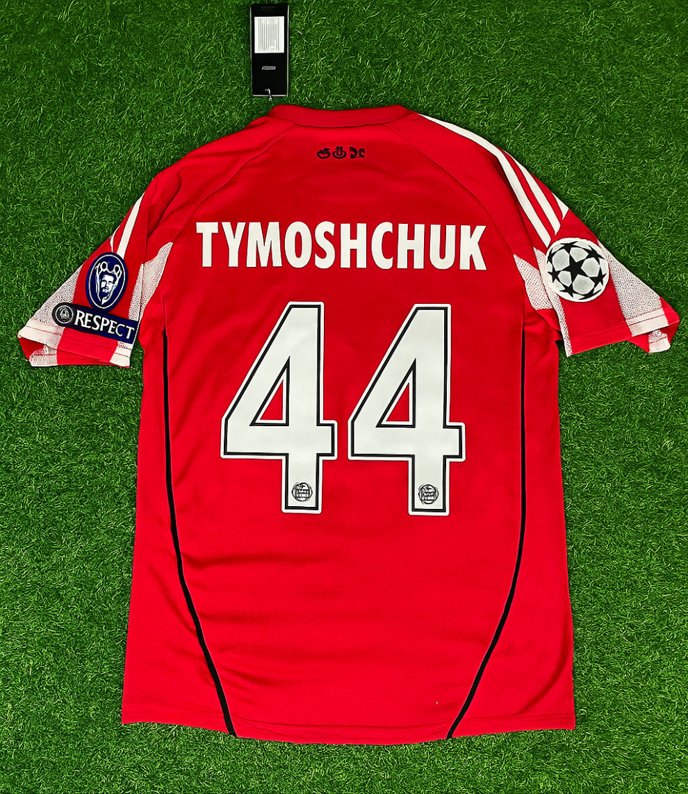 Anatoliy Tymoshchuk Bayern Munich 2010/11 Home Jersey Trikot