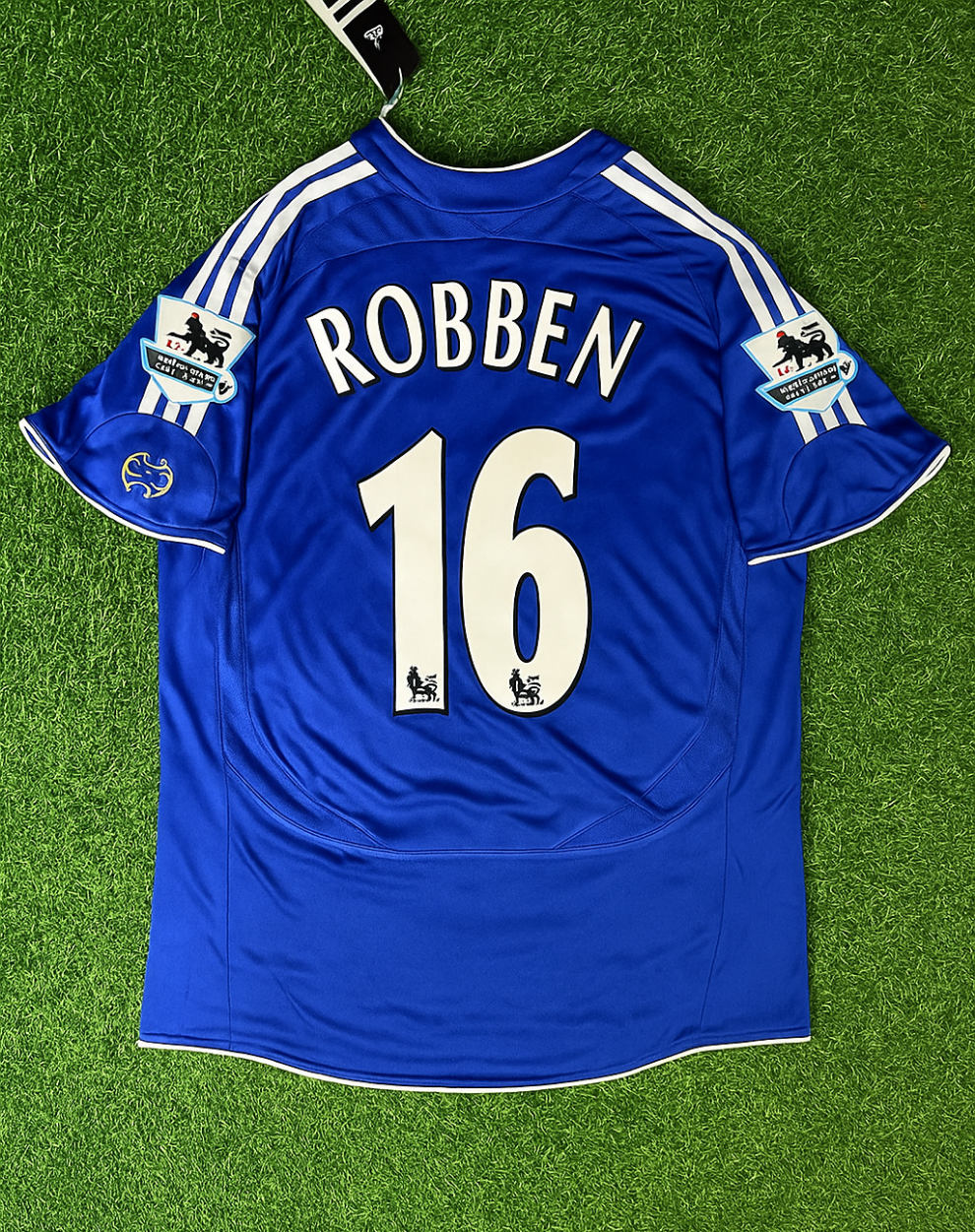 Arjen Robben – Chelsea 2006–2008 Season Retro Kit Jersey – | Trikot | Maillot Soccer Shirt
