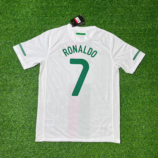 Cristiano Ronaldo Portugal 2010 World Cup Retro Jersey Trikot Maglia Soccer Shirt