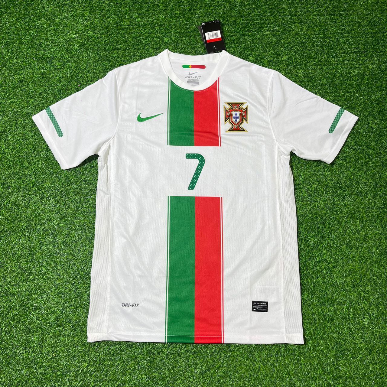 Cristiano Ronaldo Portugal 2010 World Cup Retro Jersey Trikot Maglia Soccer Shirt