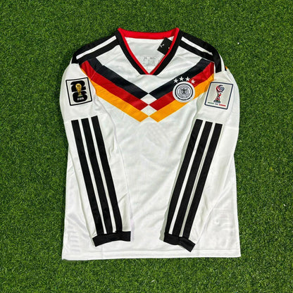 Jamal Musiala 10- Germany 2026 World Cup  Long Sleeve Home Football Jersey Kit