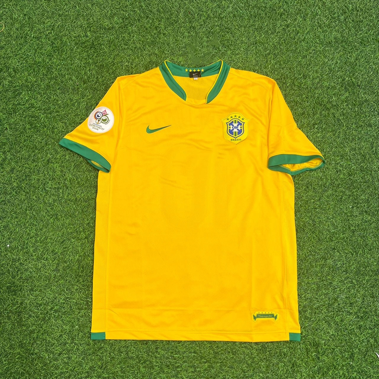 Ze Roberto #11 Brazil 2006 World Cup Jersey Trikot