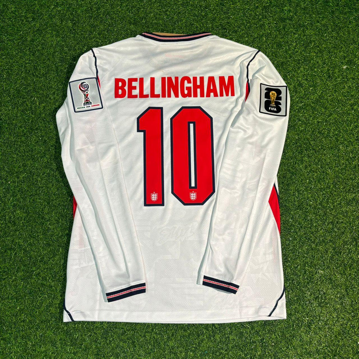 Jude Bellingham 2026 World Cup White Football Jersey