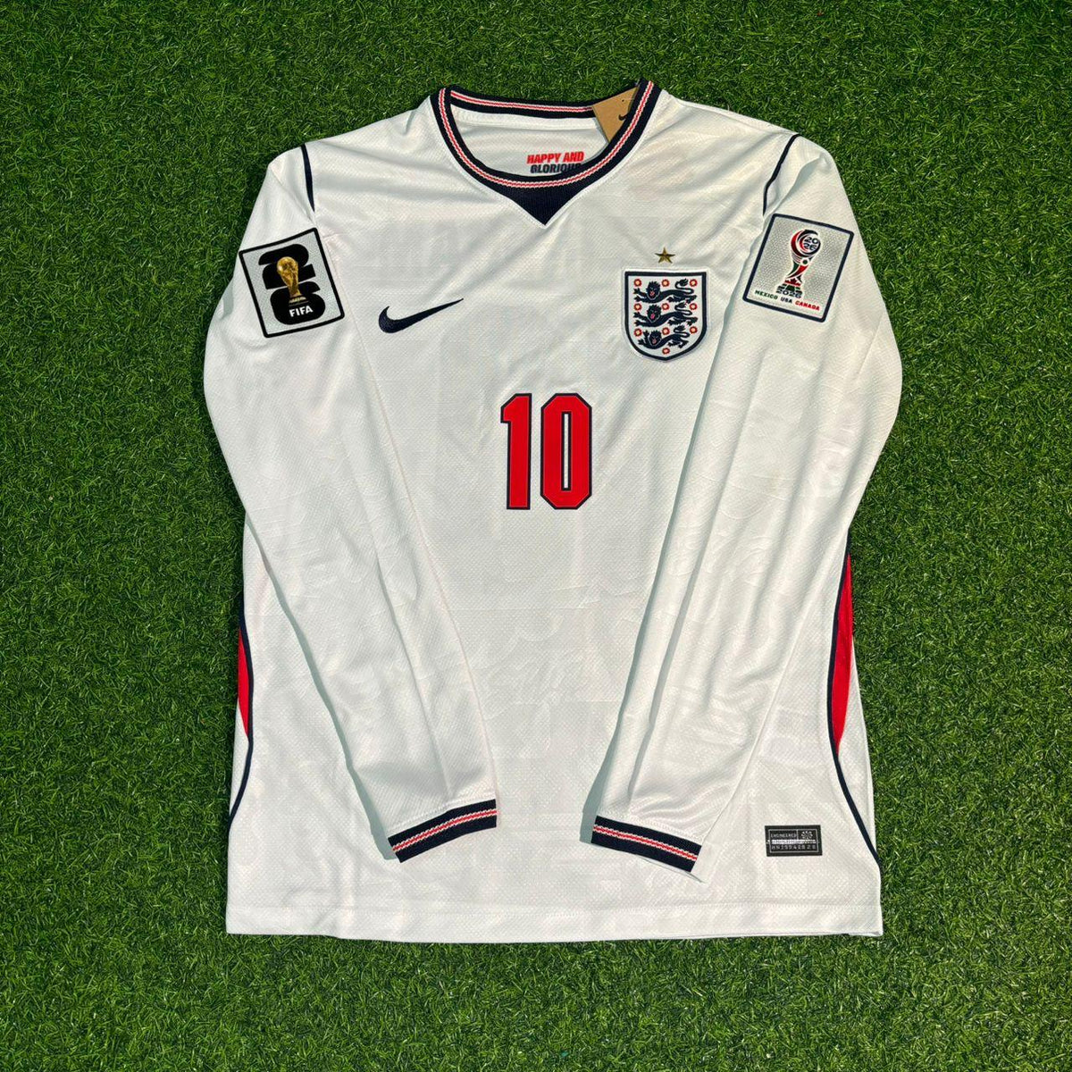 Jude Bellingham 2026 World Cup White Football Jersey