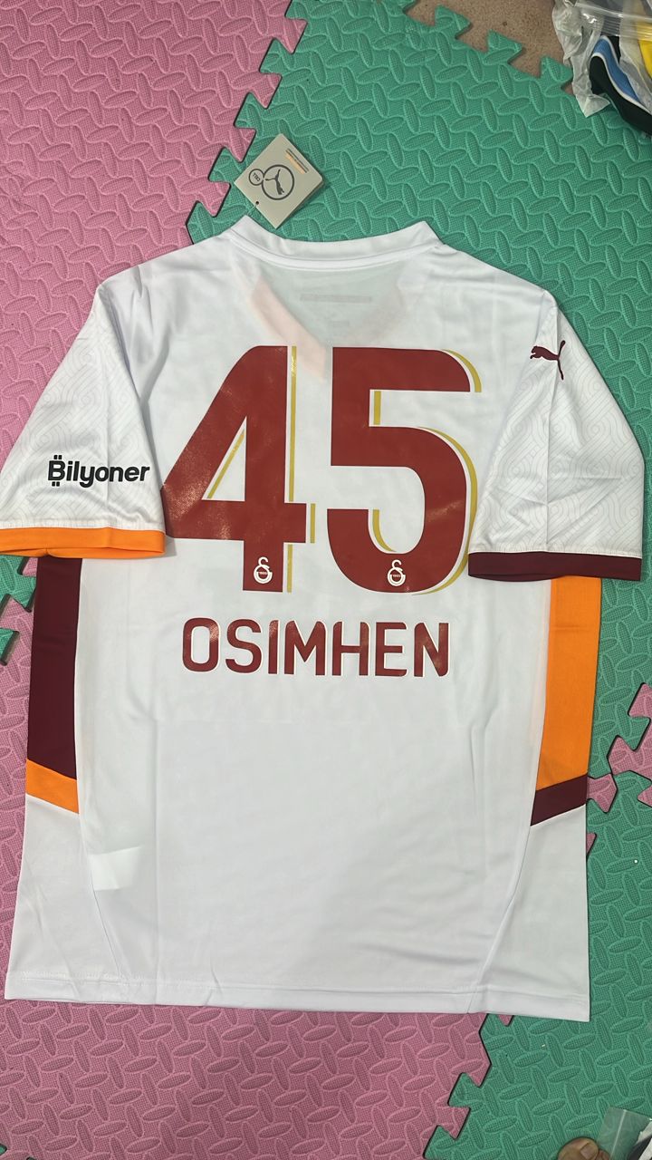 Galatasaray Yeni Sezon Formasi White Deplasman 2024-2025 New season Forma Jersey Maillot Camiseta