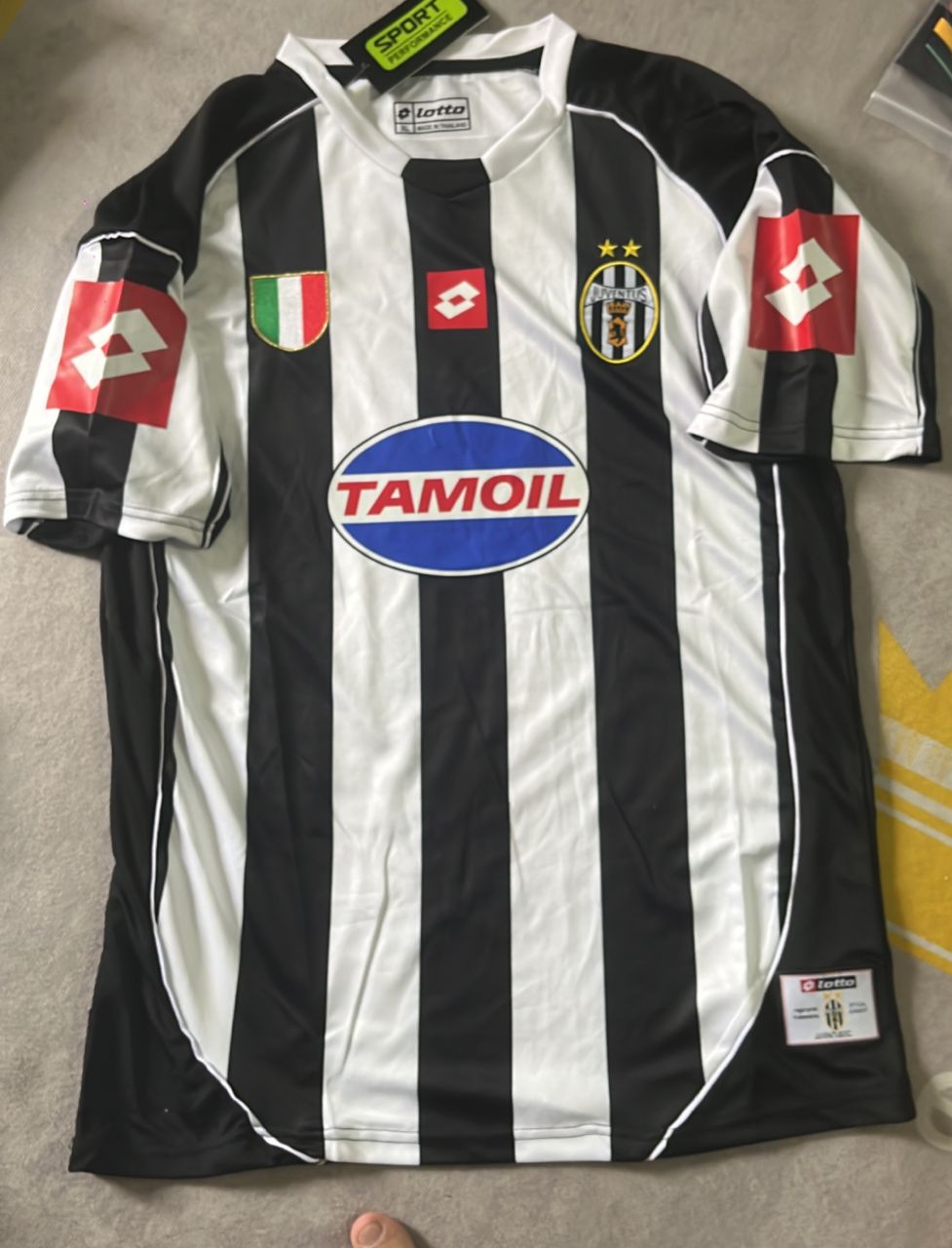 Pavel Nedvěd Juventus Tamoil Sponsor Retro Football Jersey