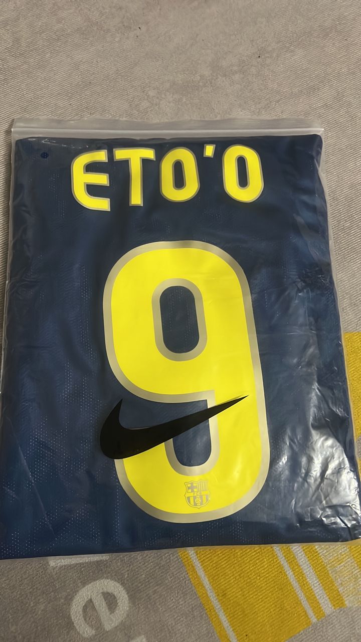 Eto'o Barcelona Champhions League Edition Jersey