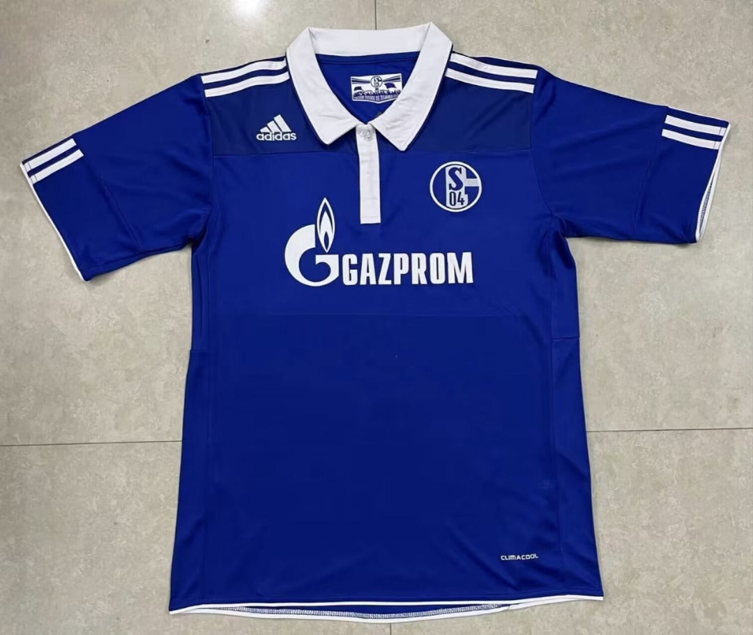 Schalke 04  Klaas-Jan Huntelaar 2010 - 2011  Season Retro  Football Jersey Trikot