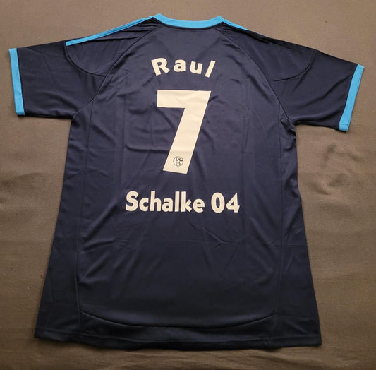 Schalke 04  Raul Gonzalez 2001- 02  Season Retro  Football Jersey Trikot