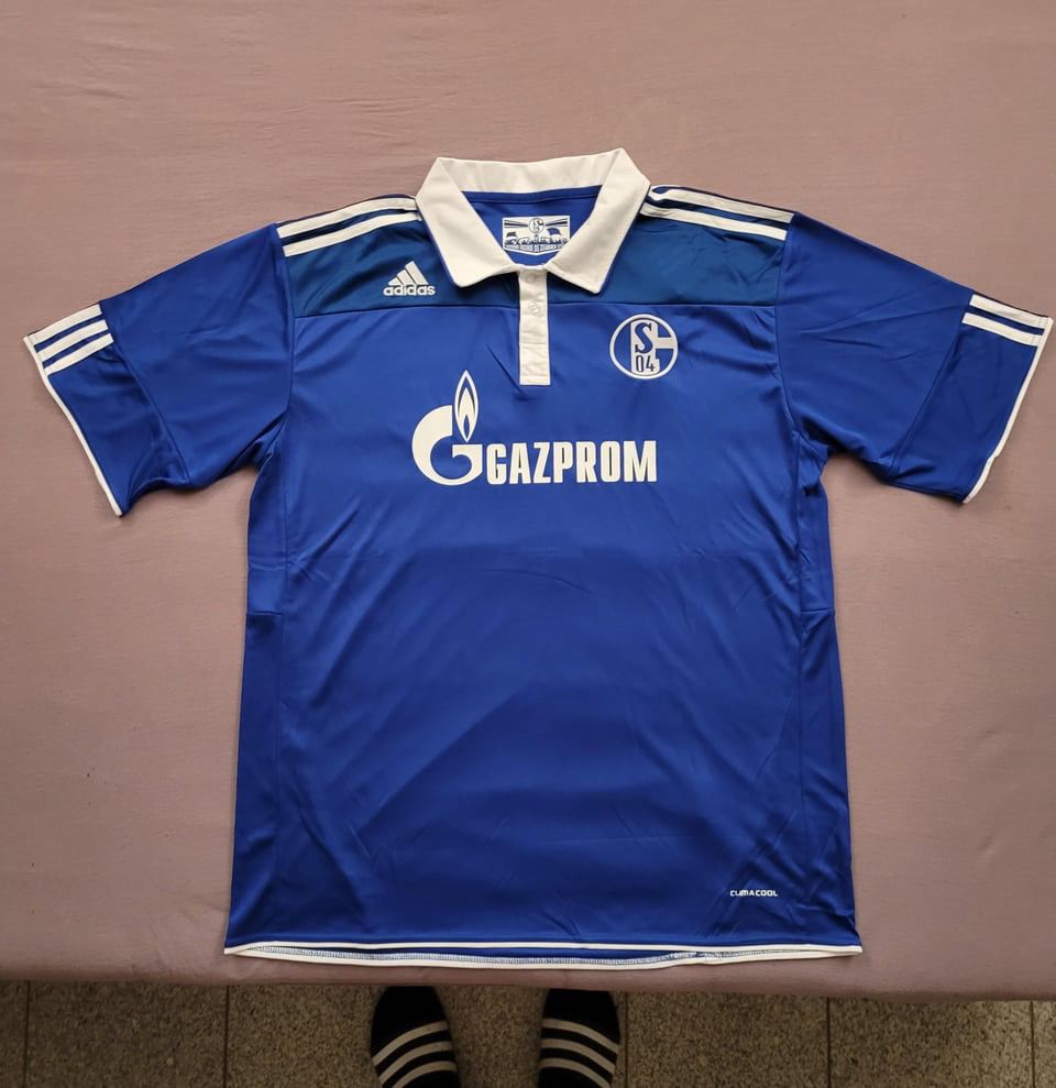 Schalke 04  Klaas-Jan Huntelaar 2010 - 2011  Season Retro  Football Jersey Trikot