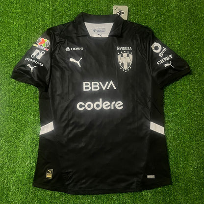 Sergio Ramos Monterrey Black Jersey Soccer Shirt