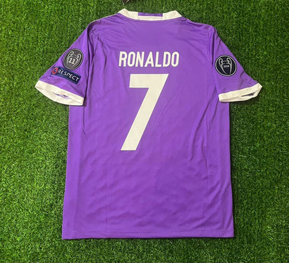Cristiano Ronaldo  Real  Madrid CL Final Jersey Trikot Soccer Shirt