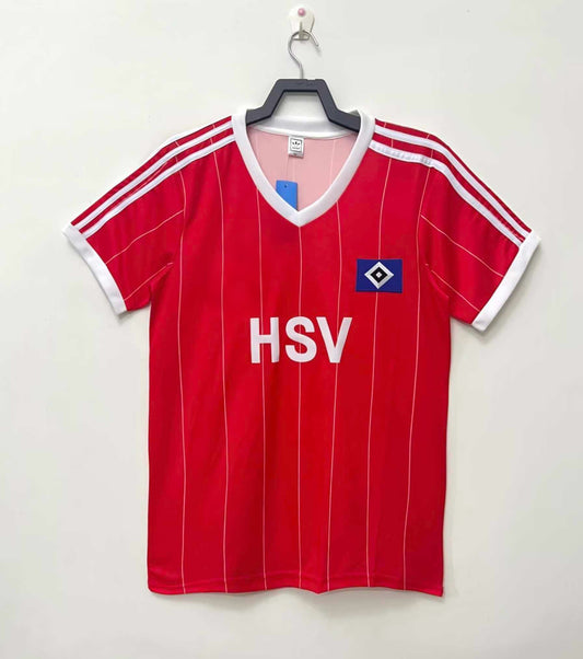HSV 1983/84 Rotes Heimtrikot Hamburger SV Fußball Trikot