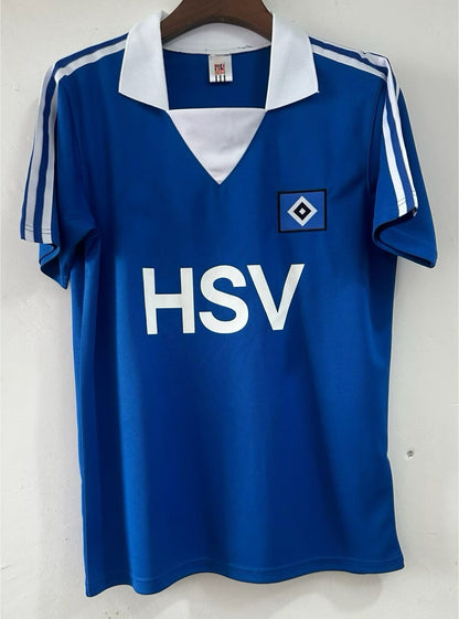 Hamburger SV Retro Heimtrikot 1979 Blau Fußball Trikot HSV 1979 Blaues Retro