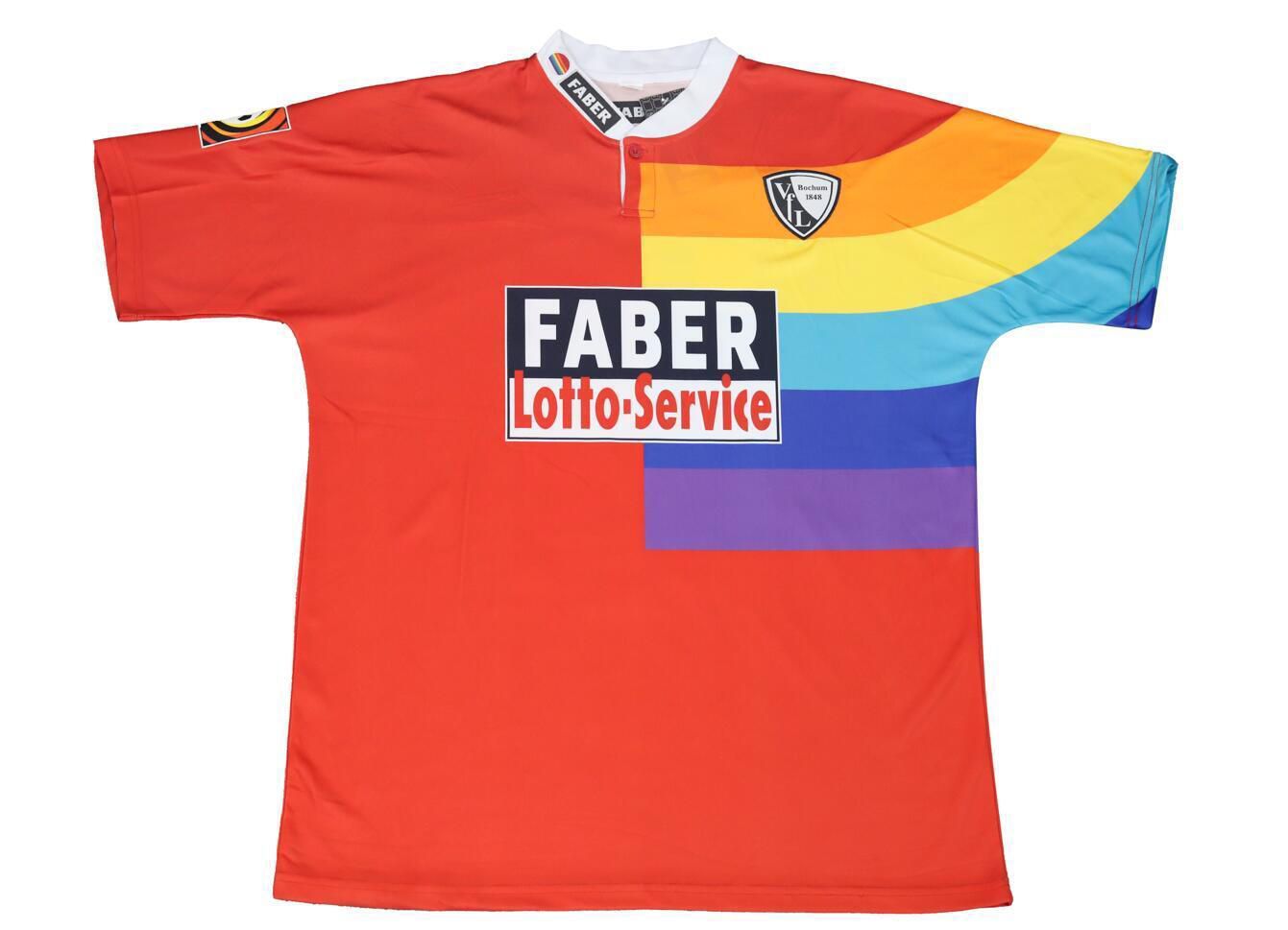 Bochum 1997/98 Blaues Heimtrikot Fußball Trikot