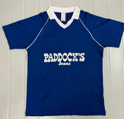 FC Schalke 04 1984/85 Blaues Heimtrikot retro Fußball Trikot