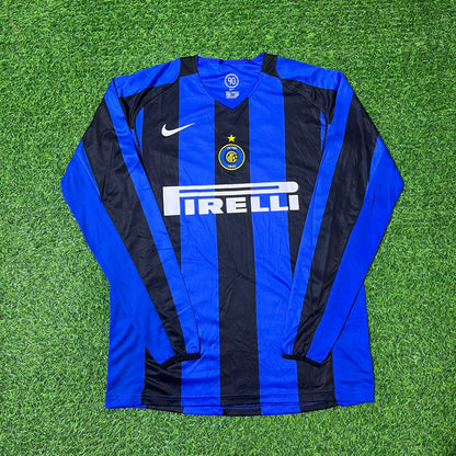 Esteban Cambiasso Inter Milan 2004-05 Retro Football Jersey Kit
