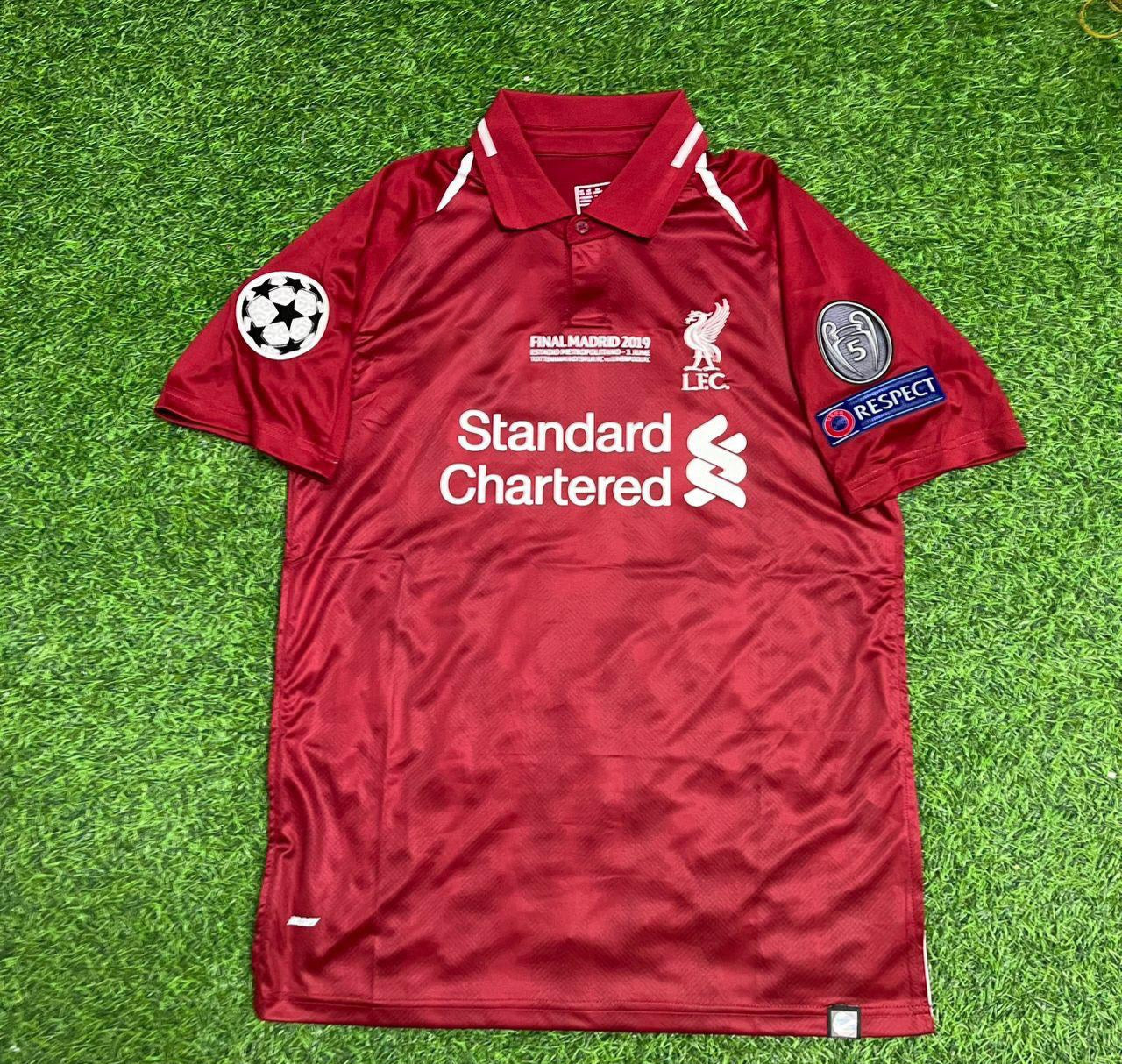 Liverpool FC 2019 CL Final Retro Kit Jersey Trikot Maillot Maglia