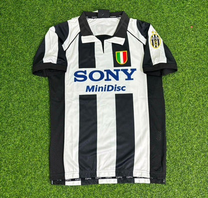 Juventus Home 1997/1998 Retro Kit Jersey Maillot Trikot Soccer Shirt