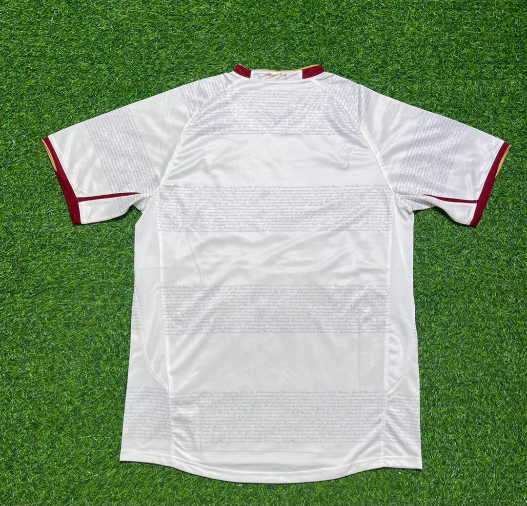 Arsenal FC 2004 2005 Away Retro White Jersey