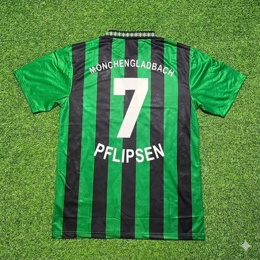 Karlheinz Pflipsen #7 Borussia Mönchengladbach 1995 1996 Retro Jersey
