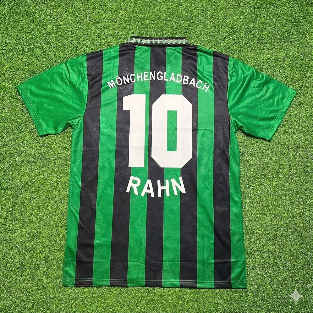 Uwe Rahn #10 Borussia Mönchengladbach Retro Jersey